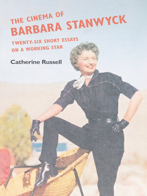 cover image of The Cinema of Barbara Stanwyck
